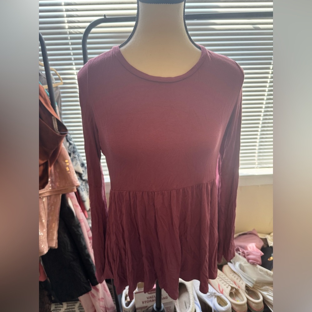 American Eagle Outfitters Soft & Sexy Mauve Top